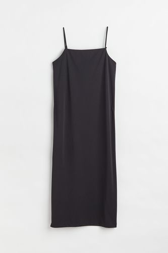 Slipkleid aus Jersey Schwarz, Alltagskleider in Größe M. Farbe: - H&M - Modalova
