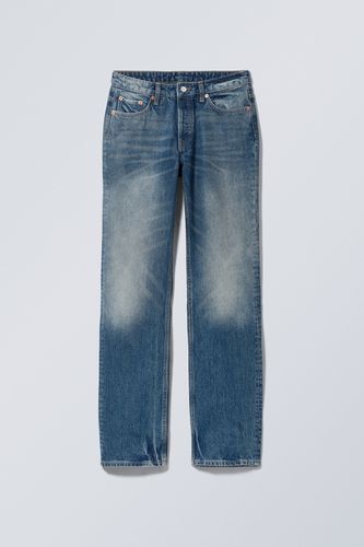 Jeans Pin mit geradem Bein Vintage-Blau, Straight in Größe 24/32. Farbe: - Weekday - Modalova