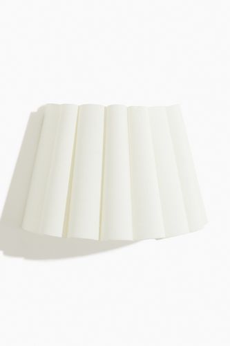 Plissierter Wandlampenschirm Weiß, Lampenschirme & Accessoires in Größe Onesize. Farbe: - H&m Home - Modalova