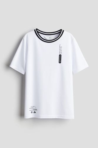 Weiß, T-Shirts & Tops in Größe 134/140. Farbe: - H&M - Modalova