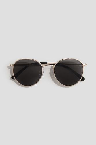Runde Sonnenbrille Schwarz, Sonstige Accessoires in Größe 134/170. Farbe: - H&M - Modalova