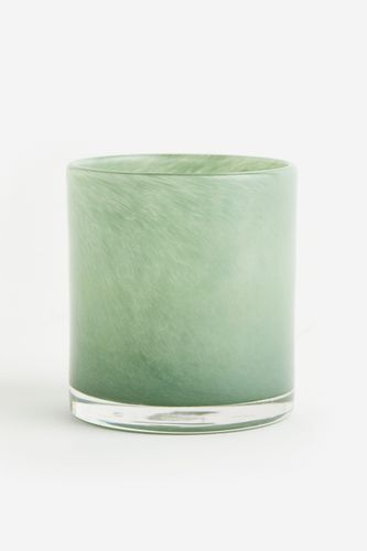 Teelichthalter aus Glas Hellgrün in Größe Onesize. Farbe: - H&m Home - Modalova