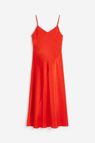 MAMA Slipkleid aus Satin Rot, Kleider in Größe L. Farbe: - H&M - Modalova