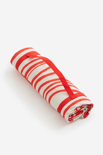 Gemusterte Picknickdecke Rot in Größe 140x160 cm. Farbe: - H&m Home - Modalova