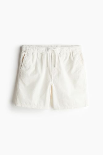 Shorts aus Cord in Regular Fit Weiß Größe M. Farbe: - H&M - Modalova