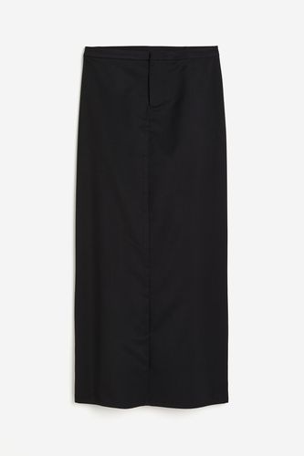 Eleganter Maxirock aus Twill Schwarz, Röcke in Größe 44. Farbe: - H&M - Modalova