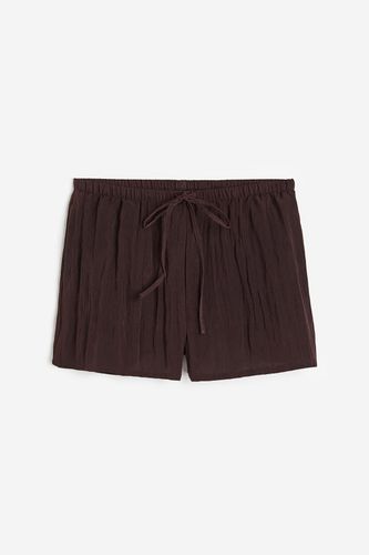 Shorts Dunkelbraun, Pyjama-Hosen in Größe XS. Farbe: - H&M - Modalova