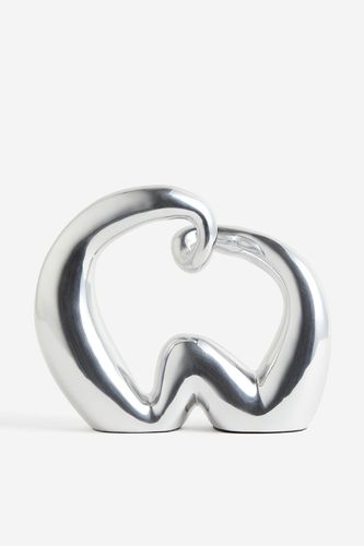Große Skulptur aus Metall Silberfarben, Dekor – Sonstiges in Größe Onesize. Farbe: - H&m Home - Modalova