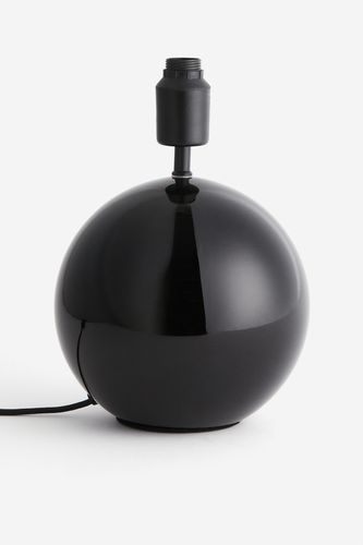 Kugelförmiger Lampenfuß Schwarz, Tischlampe in Größe Onesize. Farbe: - H&m Home - Modalova