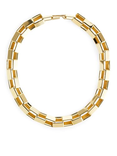 Klobige Halskette mit Goldauflage , Halsketten in Größe Onesize - Arket - Modalova