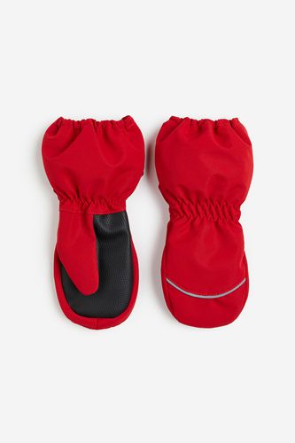 Wasserabweisende Shell-Fäustlinge Knallrot, Handschuhe in Größe 92. Farbe: - H&M - Modalova