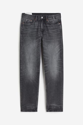 Relaxed Jeans Denimgrau, Baggy in Größe 28/30. Farbe: - H&M - Modalova