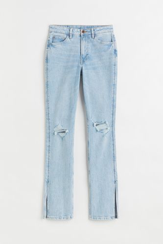 Skinny High Jeans Hellblau in Größe 46. Farbe: - H&M - Modalova