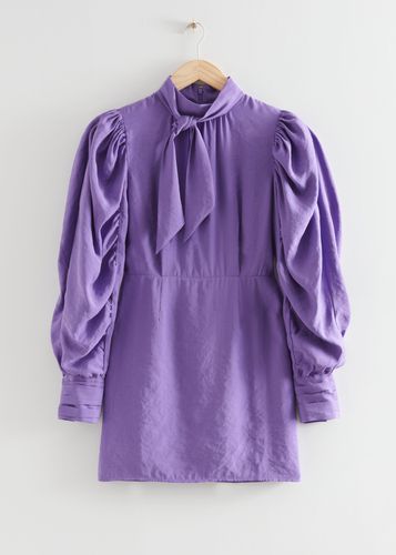 Voluminous Sleeve Mini Dress , Alltagskleider in Größe 38 - & Other Stories - Modalova