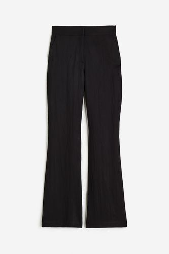 Ausgestellte Hose aus Viskose Schwarz, Anzughosen in Größe 42. Farbe: - H&M - Modalova