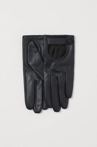 Lederhandschuhe Schwarz in Größe S. Farbe: - H&M - Modalova