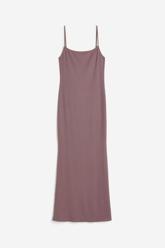 Geripptes Kleid Graulila, Alltagskleider in Größe L. Farbe: - H&M - Modalova