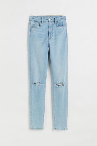 True To You Skinny High Jeans Hellblau in Größe 4XL. Farbe: - H&M - Modalova