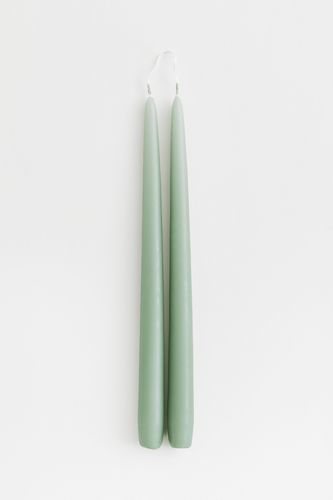 Er-Pack Konische Kerzen Hellgrün in Größe Onesize. Farbe: - H&m Home - Modalova
