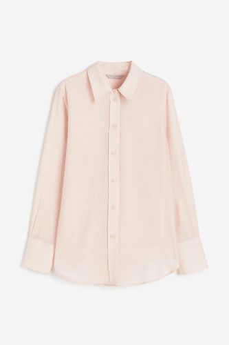 Bluse Puderrosa, Freizeithemden in Größe L. Farbe: - H&M - Modalova