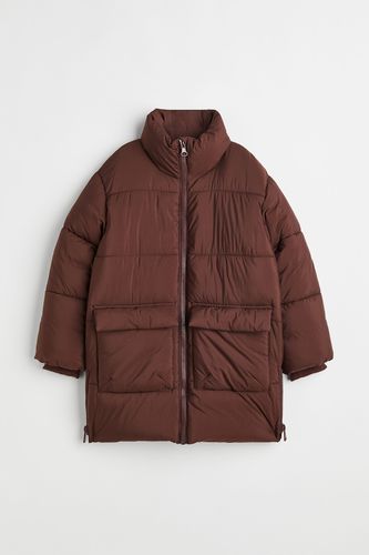 Puffer Jacket mit Zippern Dunkelbraun, Jacken & Mäntel in Größe 146. Farbe: - H&M - Modalova