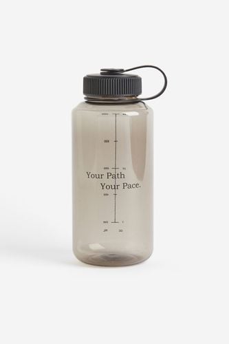 Trinkflasche mit Schraubverschluss Dunkelgrau,  Accessoire in Größe Onesize. Farbe: - H&M - Modalova
