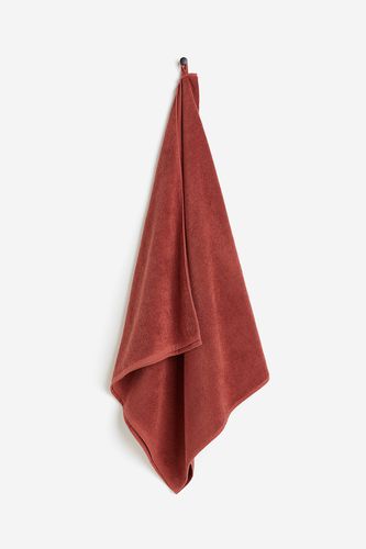 Badehandtuch aus Frottee Rostrot, Handtücher in Größe 70x140 cm. Farbe: - H&m Home - Modalova