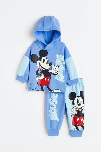 Teiliges Sweatshirt-Set mit Print Blau/Micky Maus, Kleidung Sets in Größe 80. Farbe: - H&M - Modalova
