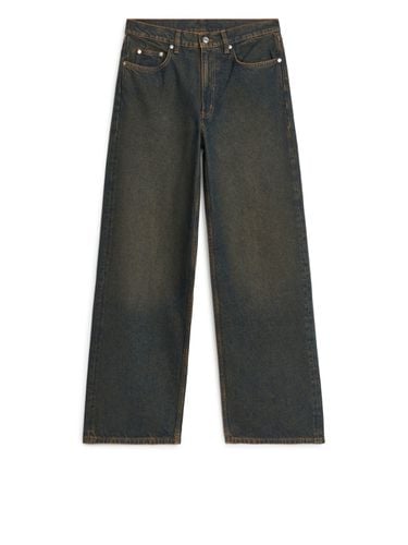 LARK Loose Jeans Dunkelblau, Baggy in Größe W 32. Farbe: - Arket - Modalova