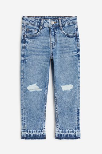 Straight Leg Jeans Denimblau in Größe 92. Farbe: - H&M - Modalova