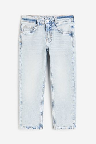 Straight Leg Jeans Helles Denimblau in Größe 92. Farbe: - H&M - Modalova