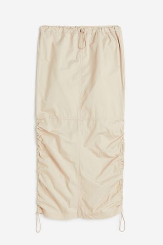 Fallschirmrock aus Baumwolle Hellbeige, Röcke in Größe S. Farbe: - H&M - Modalova