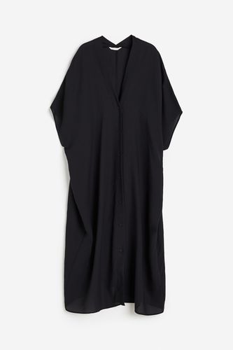 Oversized Kaftankleid Schwarz, Alltagskleider in Größe XS/S. Farbe: - H&M - Modalova