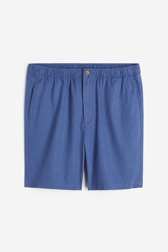 Shorts aus Leinenmix Regular Fit Blau in Größe XS. Farbe: - H&M - Modalova