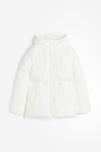 Puffer-Jacke mit Tunnelzug Weiß, Jacken in Größe S. Farbe: - H&M - Modalova