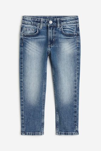 Relaxed Tapered Fit Jeans Dunkles Denimblau in Größe 104. Farbe: - H&M - Modalova