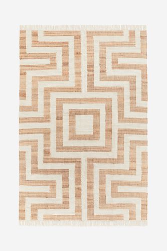 Großer Teppich mit grafischem Muster Hellbeige/Beige, Teppiche in Größe 200x300 cm. Farbe: - H&m Home - Modalova