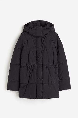 Puffer Jacket mit Kapuze Schwarz, Jacken in Größe XL. Farbe: - H&M - Modalova