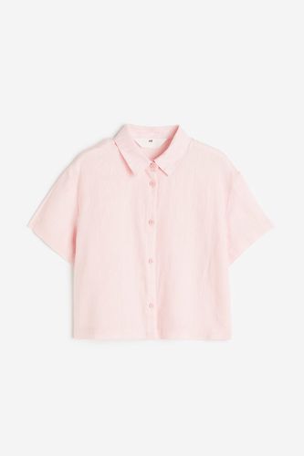 Leinenbluse Hellrosa, Hemden & Blusen in Größe 134. Farbe: - H&M - Modalova