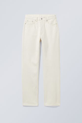 Jeans Voyage mit hoher Taille und geradem Schnitt , Straight in Größe 23/32 - Weekday - Modalova