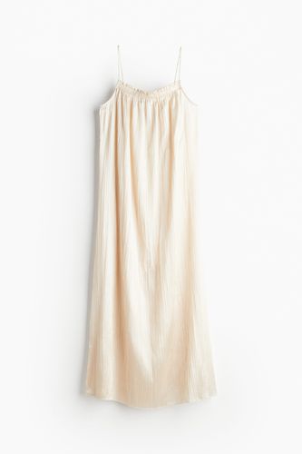 Slipkleid aus Satin Cremefarben, Alltagskleider in Größe XL. Farbe: - H&M - Modalova
