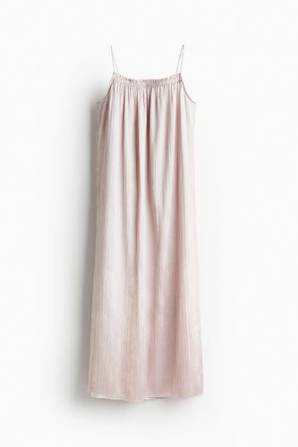 Slipkleid aus Satin Helles Mattrosa, Alltagskleider in Größe M. Farbe: - H&M - Modalova