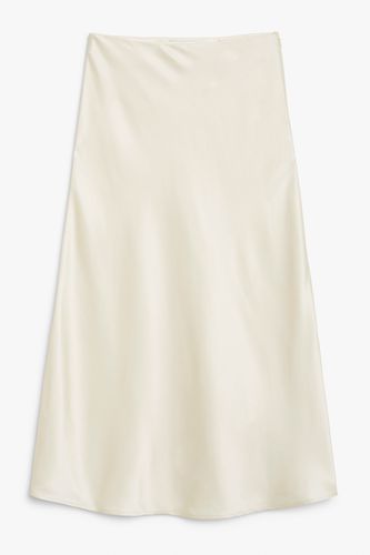 Satin Midi Skirt , Röcke in Größe 44 - Monki - Modalova