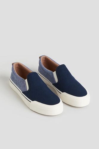 Slipper Marineblau/Blockfarben, Sneakers in Größe 39. Farbe: - H&M - Modalova