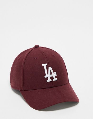 MLB LA Dodgers - Cappellino bordeaux con visiera - 47 Brand - Modalova
