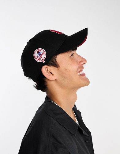 NY Yankees - Cappellino con visiera con logo e toppa ricamata - 47 Brand - Modalova