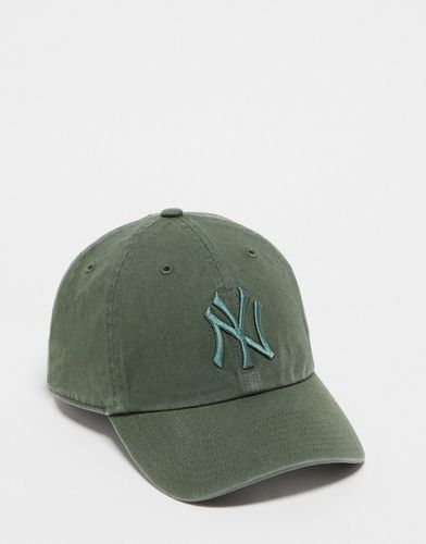 NY Yankees - Cappellino semplice color kaki slavato - 47 Brand - Modalova