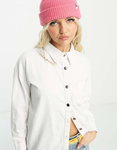 Cotton On - Camicia boyfriend in denim bianca - Cotton:On - Modalova