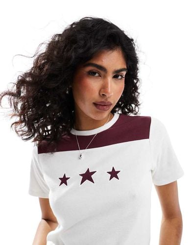 Cotton On - T-shirt comoda con grafica con stelle - Cotton:On - Modalova