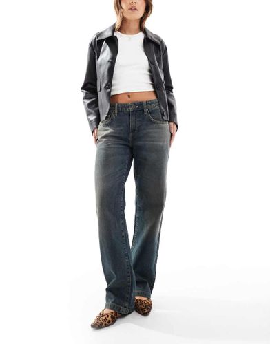 Jean droit taille basse - rouille - Cotton On - Modalova